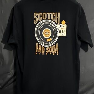 Size Mediun - Scotch & Soda Records Black Tee